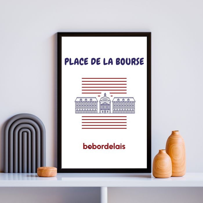 Affiche Place de la Bourse